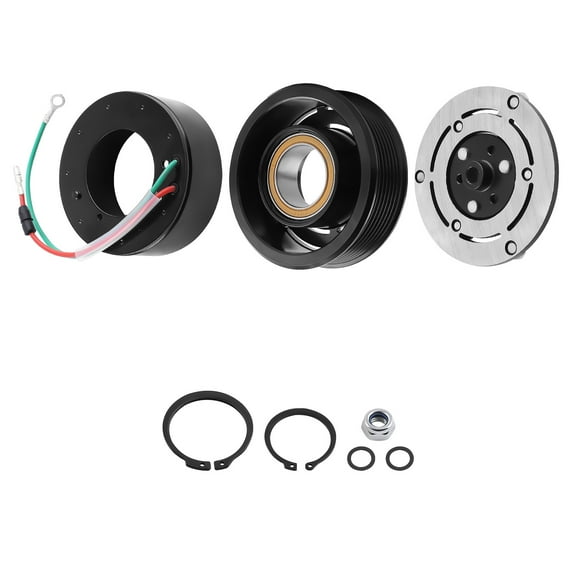 MaXpeedingrods AC Compressor Clutch Kit Pulley Bearing Coil for Honda CR-V 2.4L 2002-2006, 38810PNB006 38870PNB006 58881