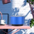 thumbnail image 4 of Mini Dazzling Color Metal Bluetooth Speaker With LED Breathing Light TF Card Slot (Blue), 4 of 8