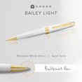 thumbnail image 2 of Boligrafo Cross Bailey Light AT0742-10 Resina Detalles Dorados Punta Fina, 2 of 5
