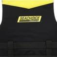 thumbnail image 5 of Seachoice Neoprene Multi-Sport Vest, Yellow/Black, Adult 2XL Size, Fits 48-52 In. Chest, Coast Guard Type III, 5 of 5