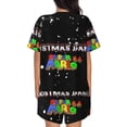 thumbnail image 3 of Lsque Mario Women's Short-Sleeved Pajama Set - 2 Piece Soft and Lightweight Sleepwear Set-Small, 3 of 9