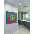 thumbnail image 4 of Marmont Hill "Peace Sign Quilt II" Painting Print on Canvas, 4 of 7