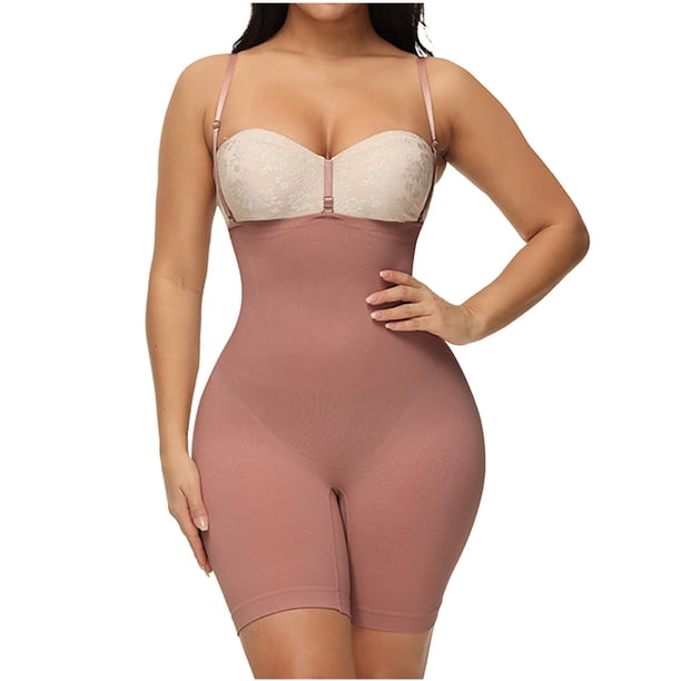 Body moldeador sin costuras para mujer, moldeador abdominal, moldeador de cadera, ropa interior, corsé moldeador elástico.