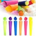 thumbnail image 1 of Moldes, 6 piezas de silicona Push Up Jelly Lolly Maker molde reutilizable helado moldes de calidad superior, 1 of 8