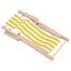 thumbnail image 2 of Exquisite Eco-Friendly Mini Beach Chair Mini Plain Chair Wooden for Dollhouse Accessories Kids Craft ANGGREK Otros, 2 of 8