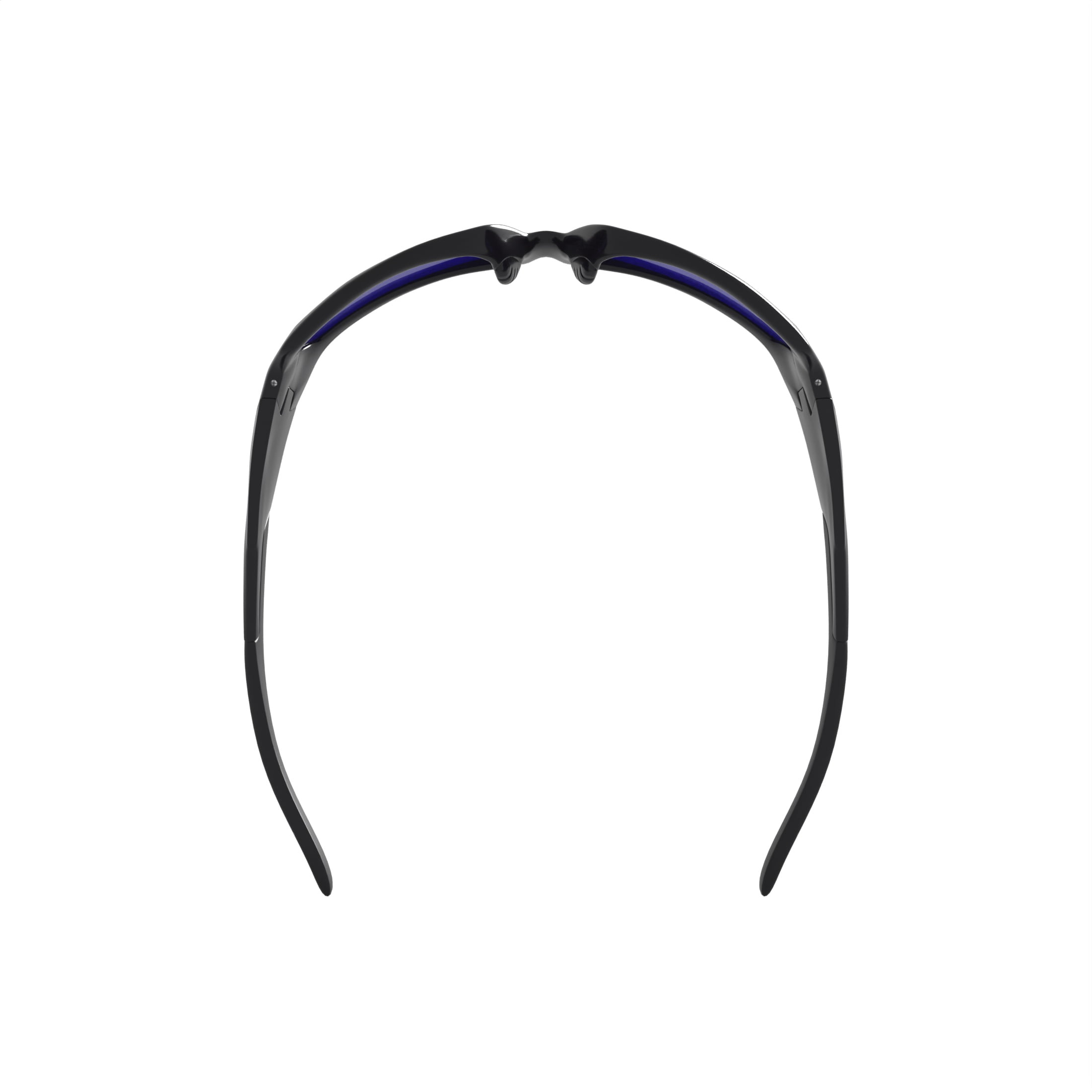 DVX Next Sport Prescription Sunglasses, Blue Mirror Lenses/Gloss