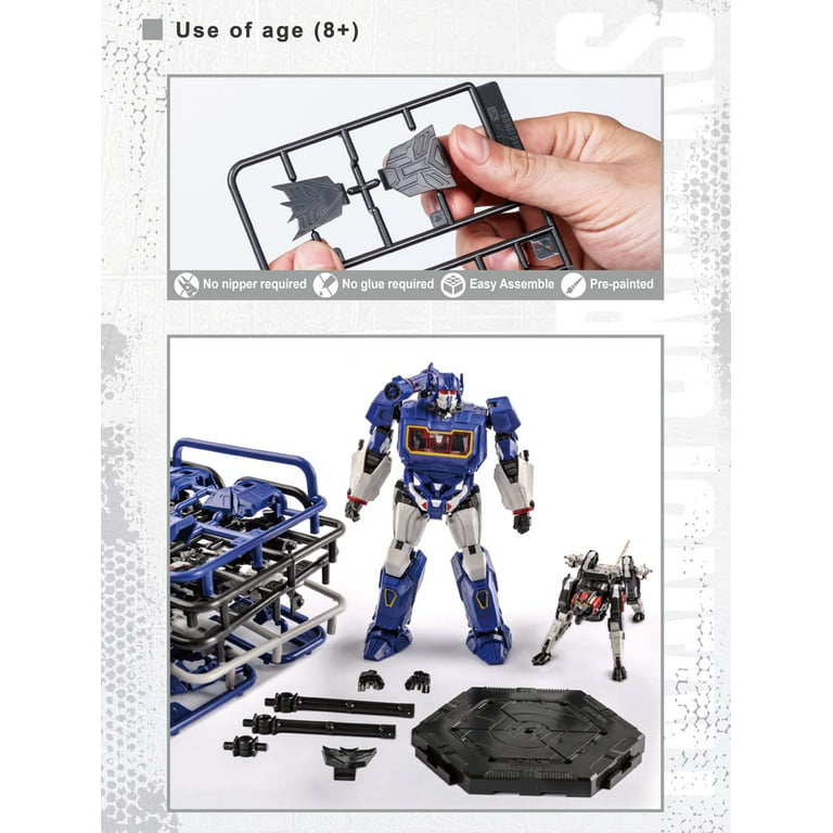 Transformers Soundwave & Ravage Figure Model Kit Cybertron Easy to