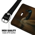 thumbnail image 3 of Canada Canadian Goose Rectangle Leather Luggage Card Suitcase Carry-On ID Tag, 3 of 8