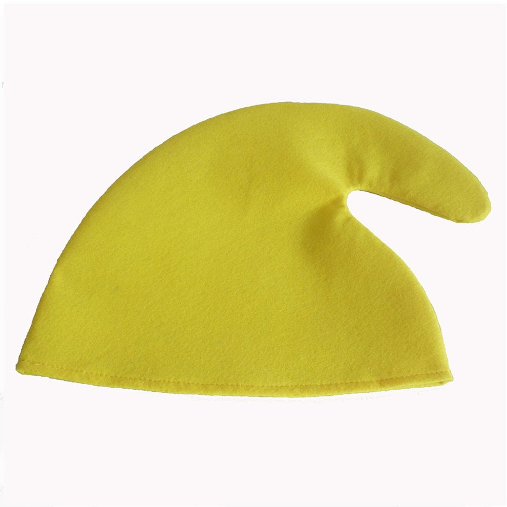 yellow christmas hat