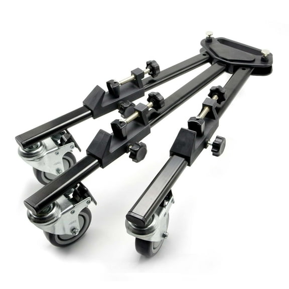 LS Photography Camera & Camcorder Tripod Dolly, 3 Wheels with Safety Lock for Professional Studio Use, WMT2144