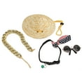 thumbnail image 4 of Ensemble de Cravate de Chat pour Animaux de Compagnie, 4pcs Lunettes de Chat pour Animaux de Compagnie Pcs Collier de Chat Ensemble Pcs Chat de Paille Ensemble d'Expérience Inégalée, 4 of 14