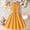 Yellow, variant on CHUOU Toddler Girls Sleeveless Solid Princess Dress Dance Party Dresses Clothes