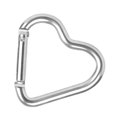 thumbnail image 4 of Llavero Mosquetón De aleación De Aluminio En Forma De Corazón Hebilla Colgante De Metal Resistente Para Acampar Para Senderismo Llavero Con Botella De Agua, 4 of 8