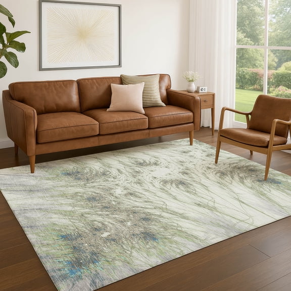 Addison Rugs Chantille Indoor/Outdoor Transitional Animal Aloe Machine Washable Rectangle Rug, 10' x 14'