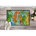 thumbnail image 2 of Carolines Treasures 8546-MAT Seahorse Tapis Intérieur Ou Extérieur - 18 x 27 Po., 2 of 4