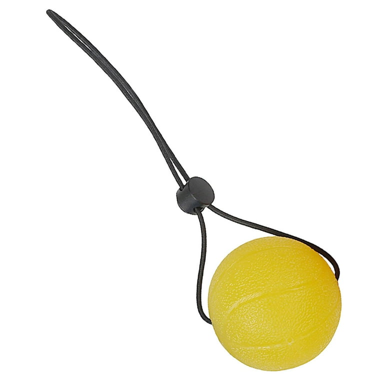 Hand Exercise Balls Hand Finger Gripper Fitness Strengthening Squeezing Ball Yellow 15KG