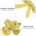 thumbnail image 4 of 1 Conjunto de Bowknots de Navidad Bowknots de Navidad Festival Ornamentos de flores brillantes, 4 of 5