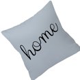 thumbnail image 2 of Decodeary Geometric Cushion Cover Home Decor Sofa Pillow Cases Peach Skin No.08 1Set, 2 of 6