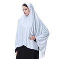 thumbnail image 6 of Nuoqisi Women's Elegant Modest Muslim Islamic Ramadan Soft Lightweight Hijab Long Scarf 2026 Prayer Clothes, 6 of 7