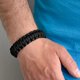 thumbnail image 4 of Paracord Bracelet de Survie Hommes Acier Inoxydable Bracelet Outdoor Tressé, 4 of 5