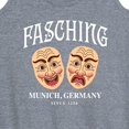 thumbnail image 3 of Instant Message - Fasching Masks  - Women's Racerback Tank Top, 3 of 6