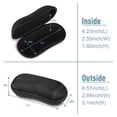 thumbnail image 3 of Funda para gafas de sol Fintie Hard EVA Shell a prueba de golpes con mosquetón, 3 of 9