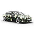 thumbnail image 6 of Rwraps Green Camouflage Woodland Graffiti Matte Vinyl Film Wrap 59in x 28ft Vinyl Vehicle Car Film, 6 of 9