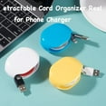 thumbnail image 2 of Automatic Cord Reel Cable Management, Retractable Cord Organizer Reel for Phone Charger, USB Cables, Headphone, Data Cables (4 Colors B), 2 of 6