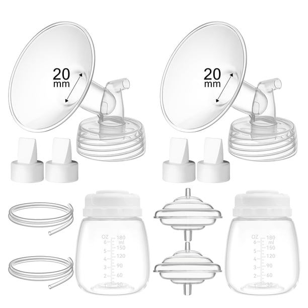Kit de Repuesto para Partes de Extractor de Leche TOVVILD 20mm Compatible con Spectra