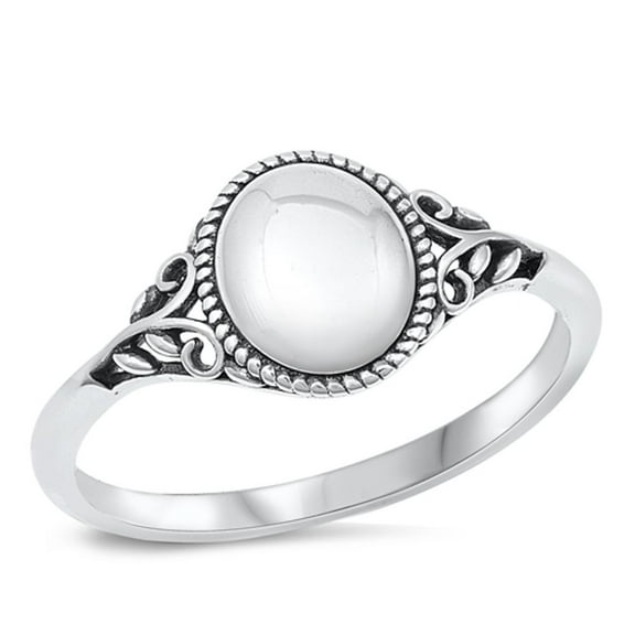 Bali Filigree Ring .925 Sterling Silver Band Jewelry Female Male Unisex Size 10
