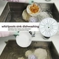 thumbnail image 4 of Ultrasonic Dish Washer Portable Mini Turbo Dishwasher, Vegetable Washing Machine Household Sink Dishwasher Device C, 4 of 7