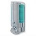 thumbnail image 2 of better living products 76130 aviva single bottle soap and shower dispenser, satin silver, 2 of 2