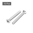 thumbnail image 3 of Uxcell 1/4-20x2-1/4" Flat Head Machine Phillips Screws 304 Stainless Steel Polishing 10 Pack, 3 of 5
