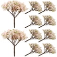 thumbnail image 1 of Miangastore 10pcs Miniature Flower Tree Model Train Scenery Architecture Cherry Blossom Trees Mini Fake Trees for DIY Sand Table Crafts Building Landscape Ornaments, 1 of 8