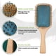 thumbnail image 3 of Cepillo de pelo de paleta con cojín grande, masajeador del cuero cabelludo y estimulador de crecimiento para desenredar el cabello húmedo o seco, 3 of 5