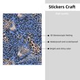 thumbnail image 3 of Crystal Paste 10.4×7.8in Good Viscosity, Bright Color And Eye-Catching Easy To Distinguish For Glass Metal Plastic Animal Print Style Aliceblue_4, 3 of 8