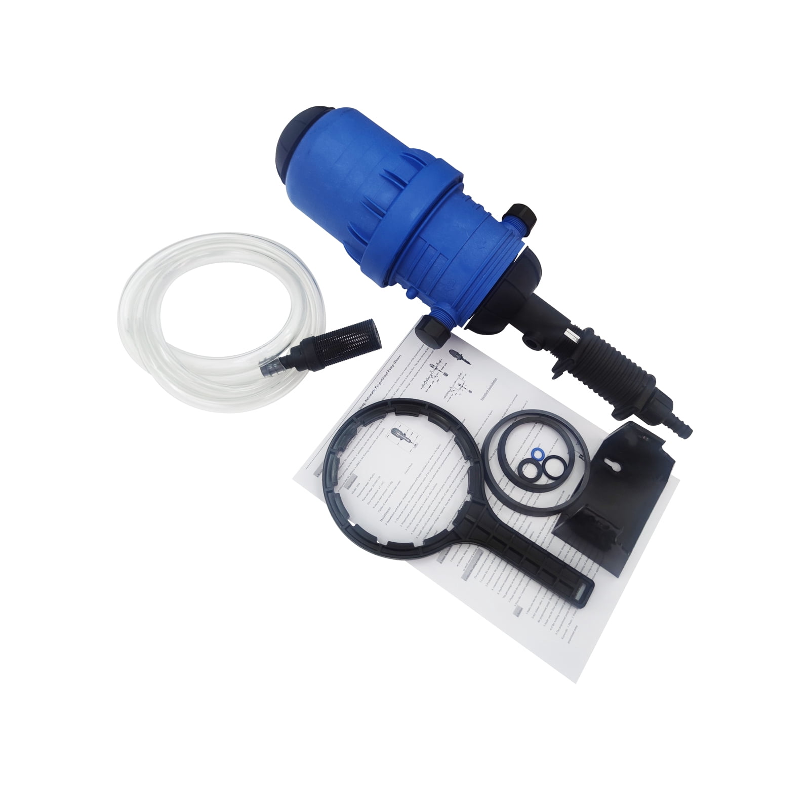 INTBUYING Chemilizer Fertilizer Injector Proportioner Water Powered Chemical Liquid Doser Dispenser Drip Irrigation Injector Dosing Pump