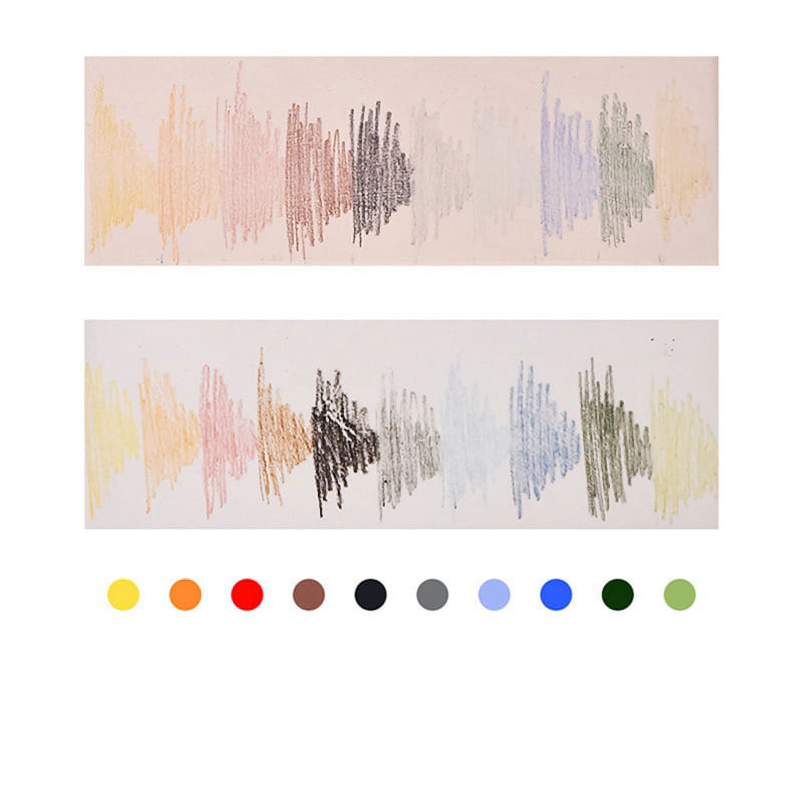 10Colors/Set Pottery Art Underglaze Color Pencil DIY Ceramic Hand Painted Glaze Chalk Pottery Painting and Coloring Tool