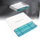 thumbnail image 4 of Caja contenedora de jabón soporte para jabón de doble capa diseño de cajón bandeja transparente extraíble impermeable con adhesivo para inodoro ANGGREK Otros, 4 of 8