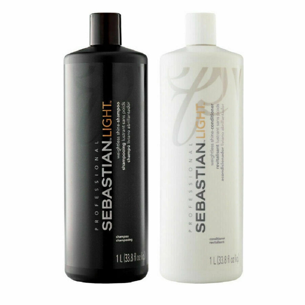 Sebastian Professional Sebastian Light Shampoo and Conditioner Liter Duo 33.8 oz