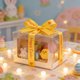 thumbnail image 5 of Lindo lazo de cinta de conejito de Pascua, cinta para envolver huevos de Pascua, cinta decorativa, cinta de colores, 5 of 5