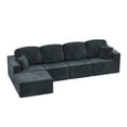 thumbnail image 6 of Furmax Modular L-Shaped Sectional Sofa – Tool-Free Assembly Multi-Seat Sofa Set for Living Room, Boneless Design Furniture, 6 of 9