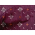 thumbnail image 4 of oneOone Cotton Poplin Fabric Check Kasuri Printed Fabric 1 Yard 56 Inch Wide, 4 of 4