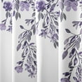 thumbnail image 6 of Lush Decor White, Purple, Polyester Shower Curtain, 72.00" x 72", 6 of 11