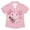 00&Pink1939, variant on Tiijoy Girls Short Sleeve Button Down Shirt Kids Casual Graphic Shirt, Black, Sizes 3-16