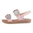 thumbnail image 6 of bebe Girls' Sandals - Cute and Comfy Toddler Girls' Summer Shoes, Perfect Beach Sandals for Toddlers, 6 of 9