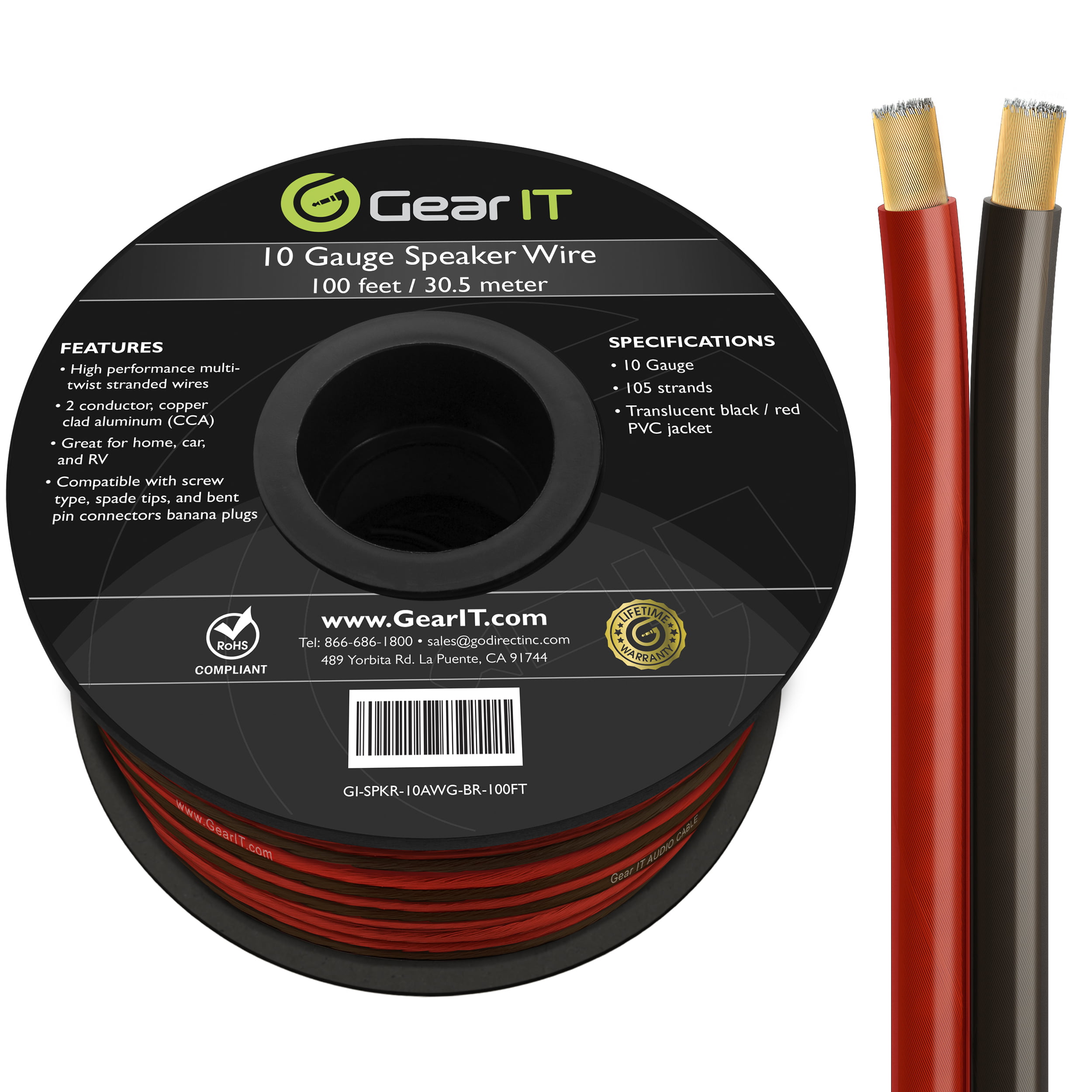 250ft Belden 5100ue 14awg 2 Conductors Audio Cable In Mc Armor for sale online 