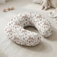 thumbnail image 3 of Jolly Jumper Baby Sitter Nursing Pillow - Beige Bunny | 100% Cotton, Hypoallergenic Support Cushion for Breastfeeding, Sitting & Lounging | Made in Canada, 3 of 8