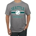 thumbnail image 1 of Wild Bobby City of Seattle Baseball Fantasy Fan Sports Men's T-Shirt, Heather Grey, 3X-Large, 1 of 6