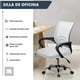 thumbnail image 2 of Silla de Escritorio Ergonómica Big Room Mesh Para oficina transpirable giro 360 blanco, 2 of 8